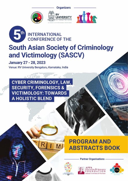 Front cover: Fifth International Conference of the South Asian Society of Criminology and Victimology (SASCV 2023): Program and Abstract Book